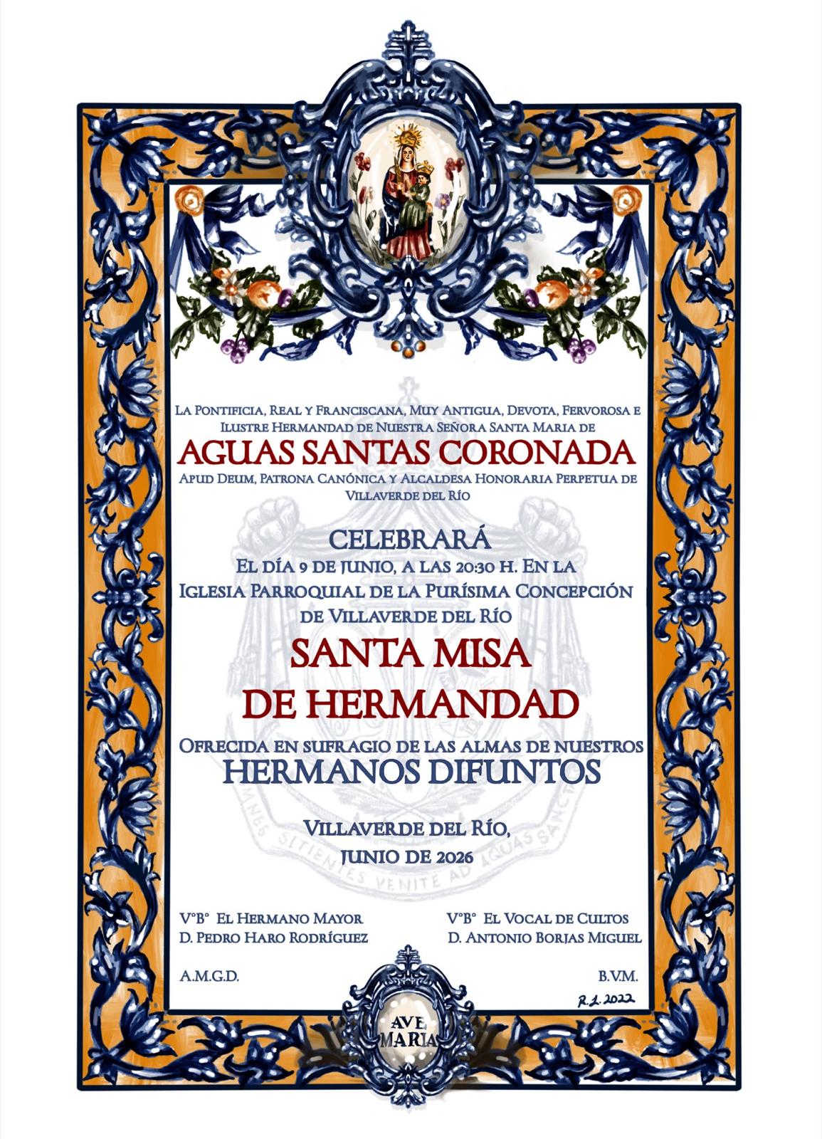 Misa de hermanos difuntos