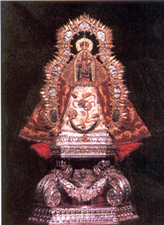 Nuestra Señora de Aguas Santas en su Paso-Custodia
